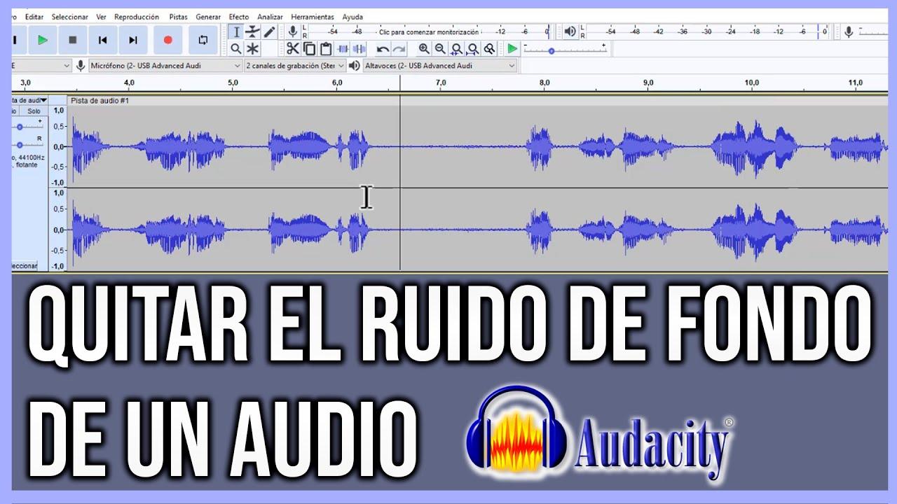 Cómo quitar el ruido de un audio usando Audacity y plugins gratuitos