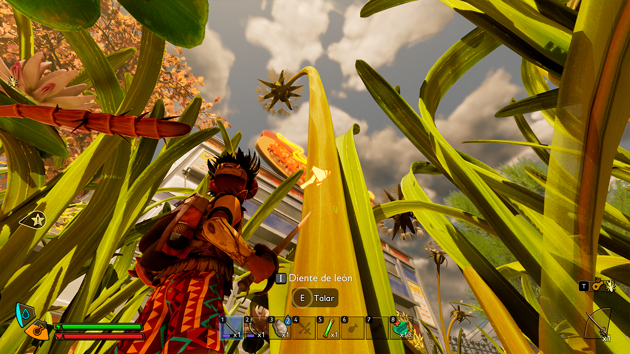 Diente de león en Grounded 2