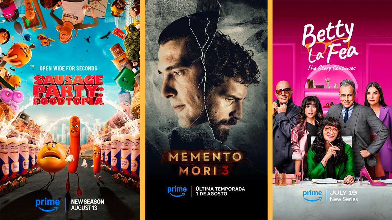 Estrenos amazon prime en Agosto 2025