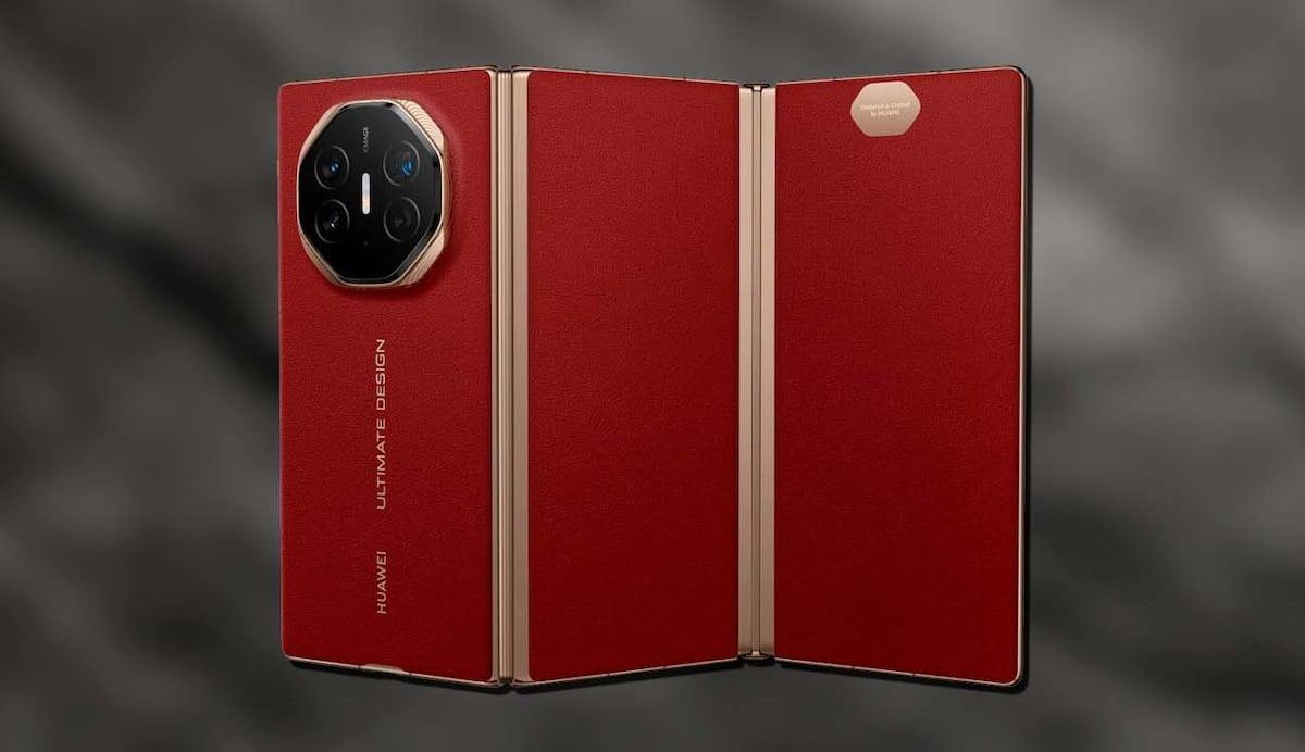 Huawei Mate XTs plegable triple