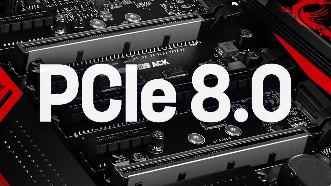 Transferencia de datos PCIe 8.0