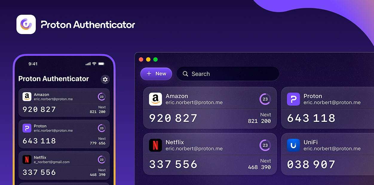 Proton Authenticator como funciona