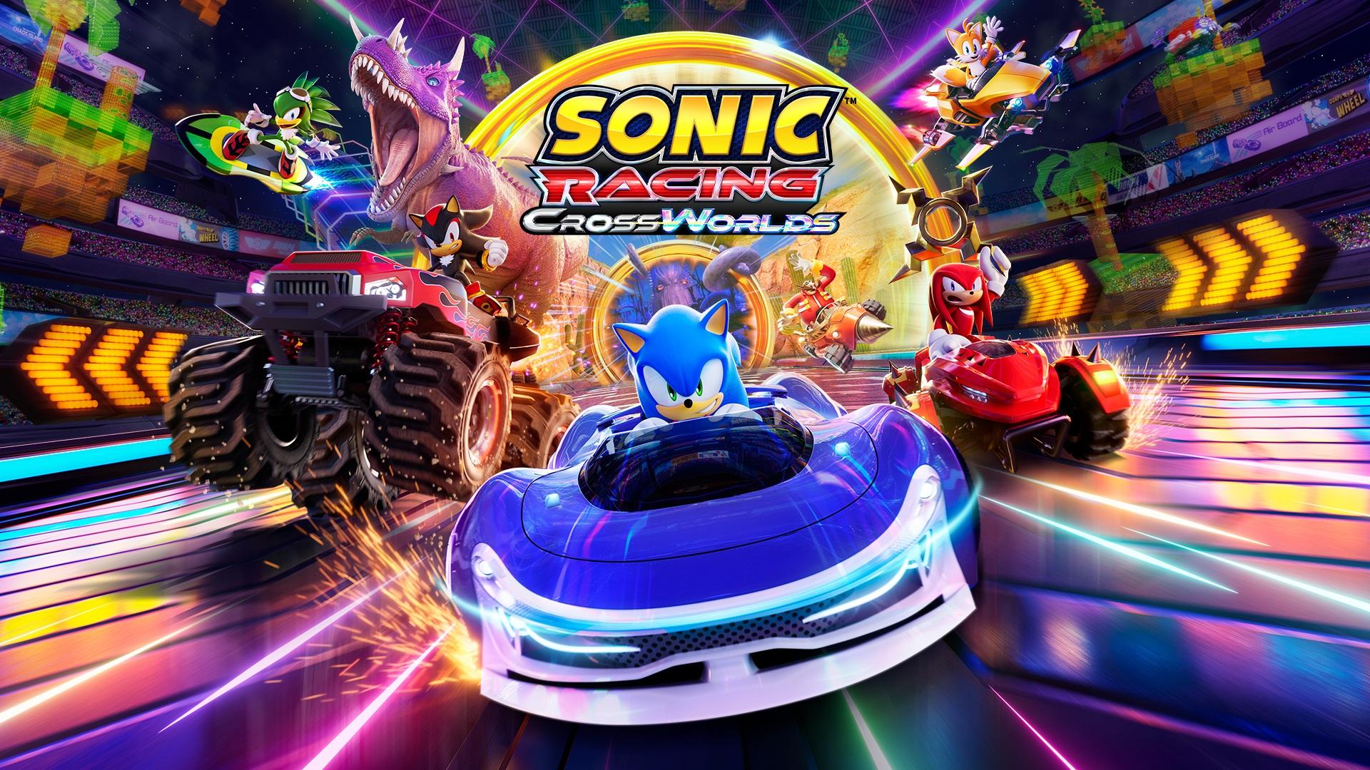 Circuitos y CrossWorlds en Sonic Racing