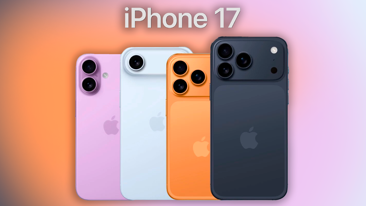 Todos los modelos de iPhone 17