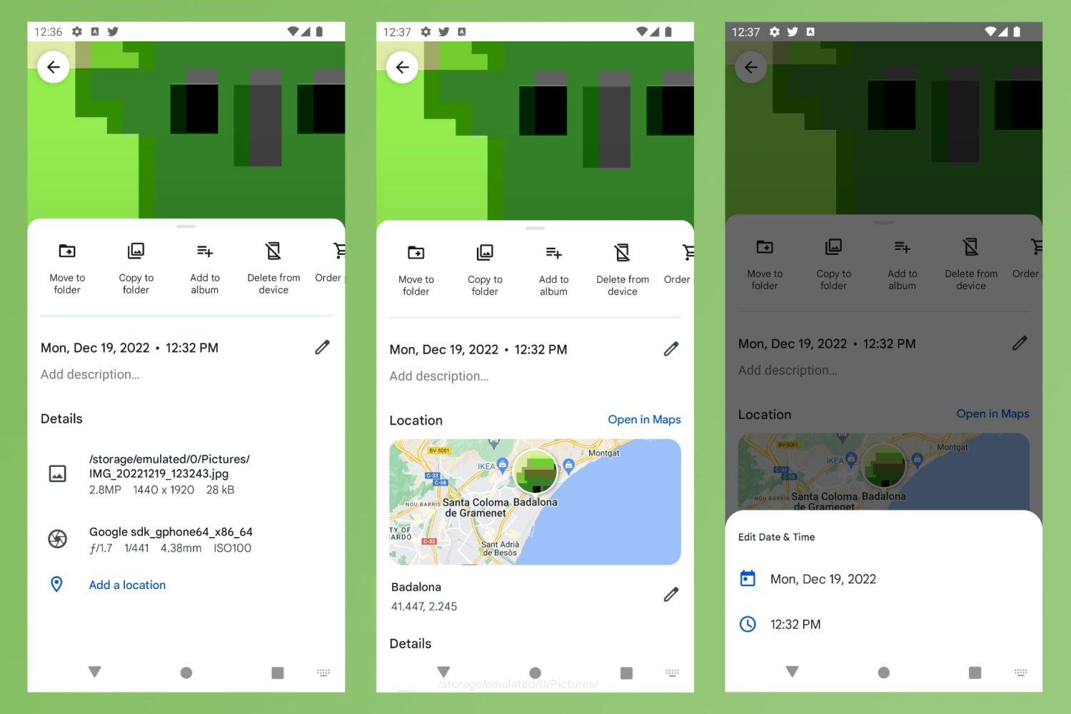 eliminar metadatos en Google Drive