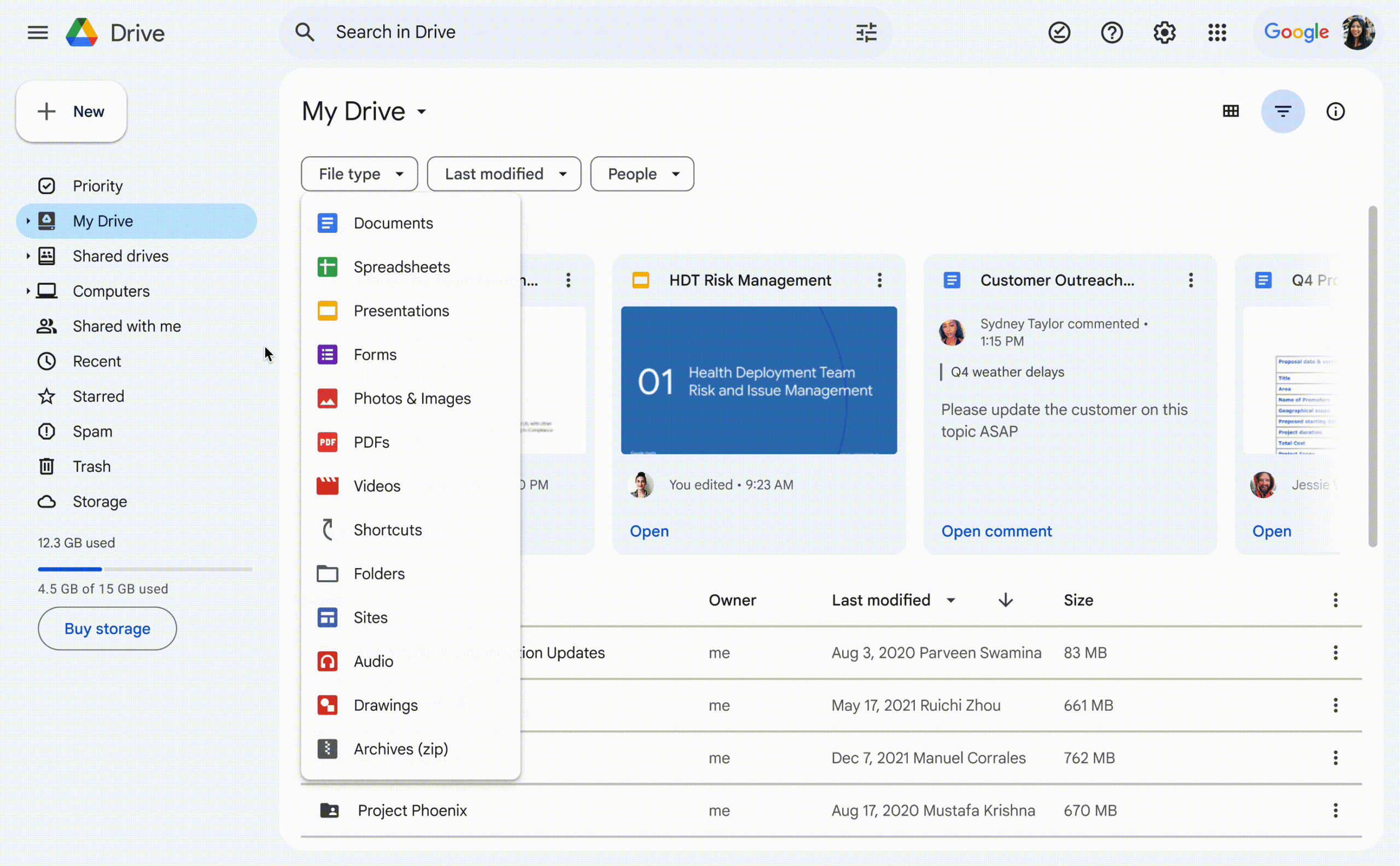 Metadatos en Google Cloud
