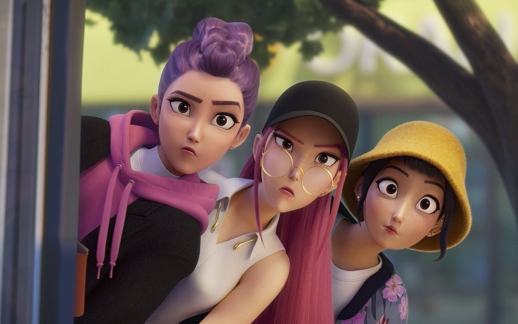 elenco y personajes guerreras kpop