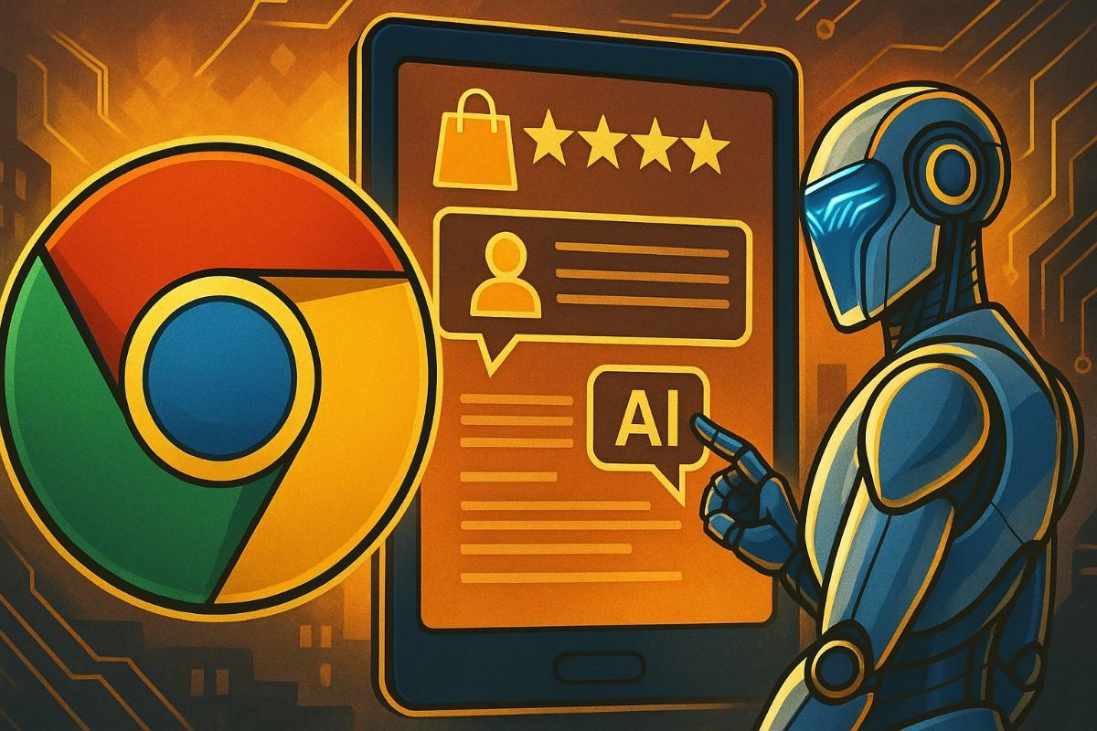 IA de tiendas en Chrome