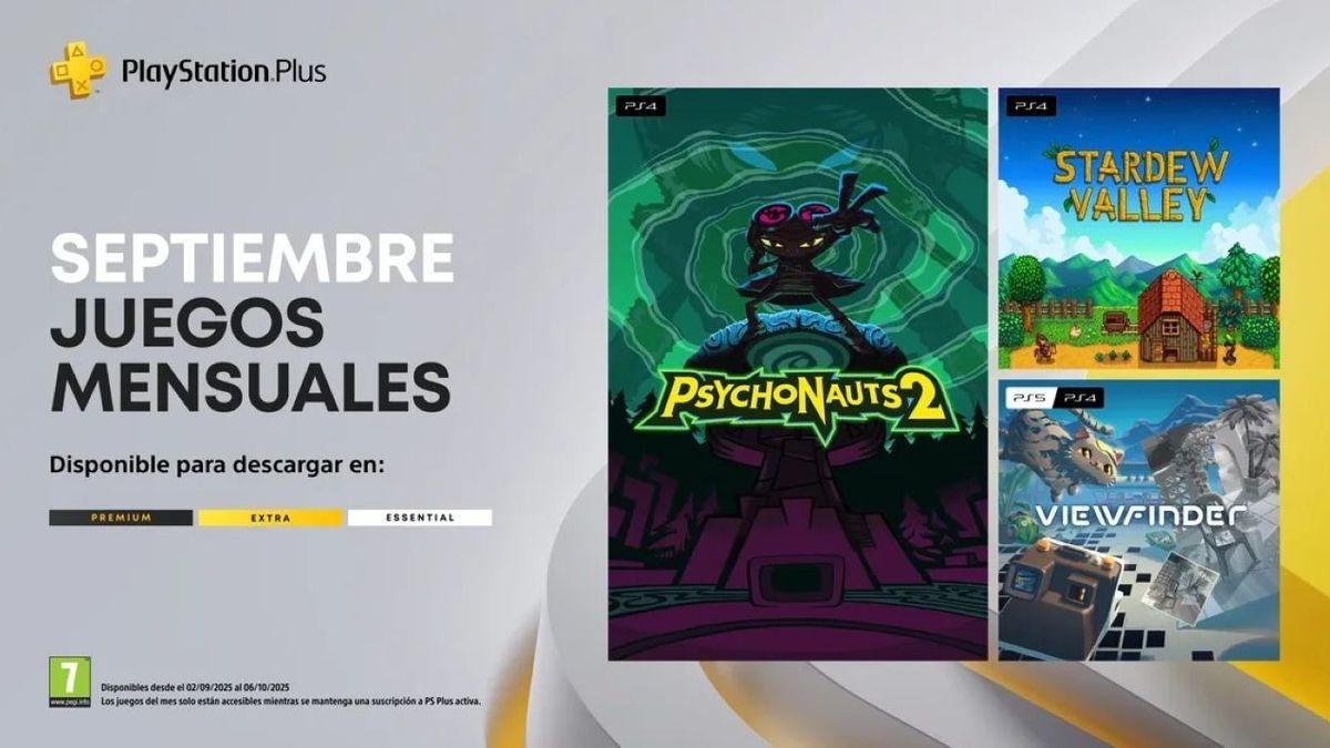 Juegos gratis de septiembre en PS Plus