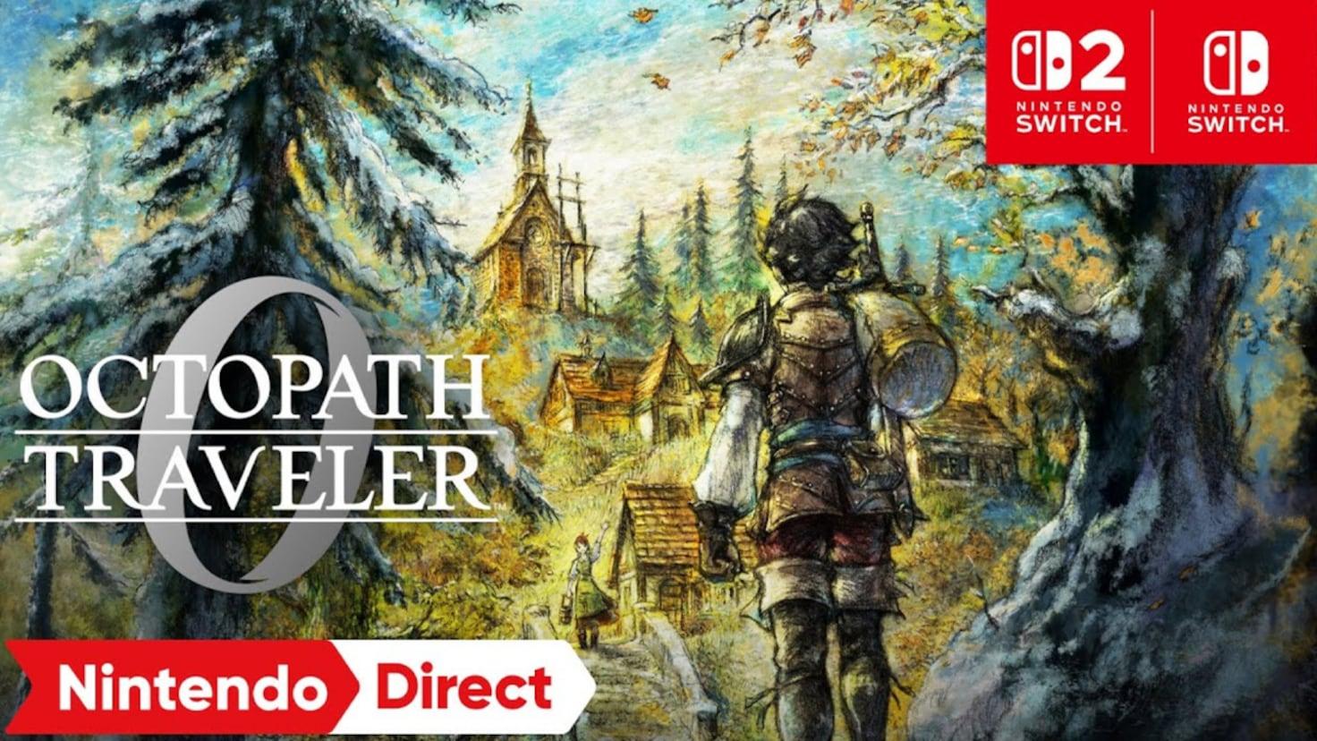 nuevo Octopath Traveler 0 JRPG Switch HD2D