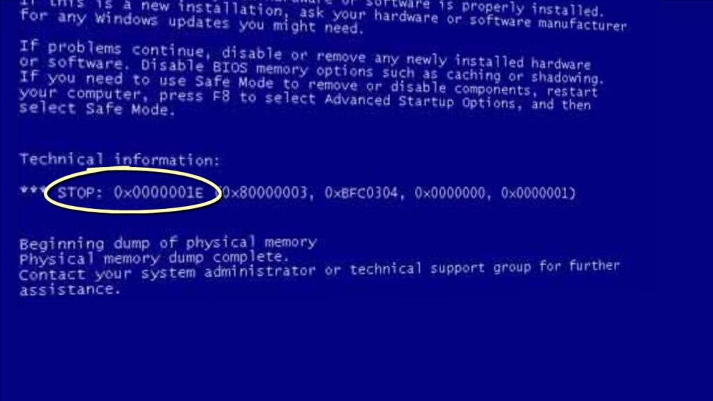 KMODE_EXCEPTION_NOT_HANDLED: Causes and Solutions