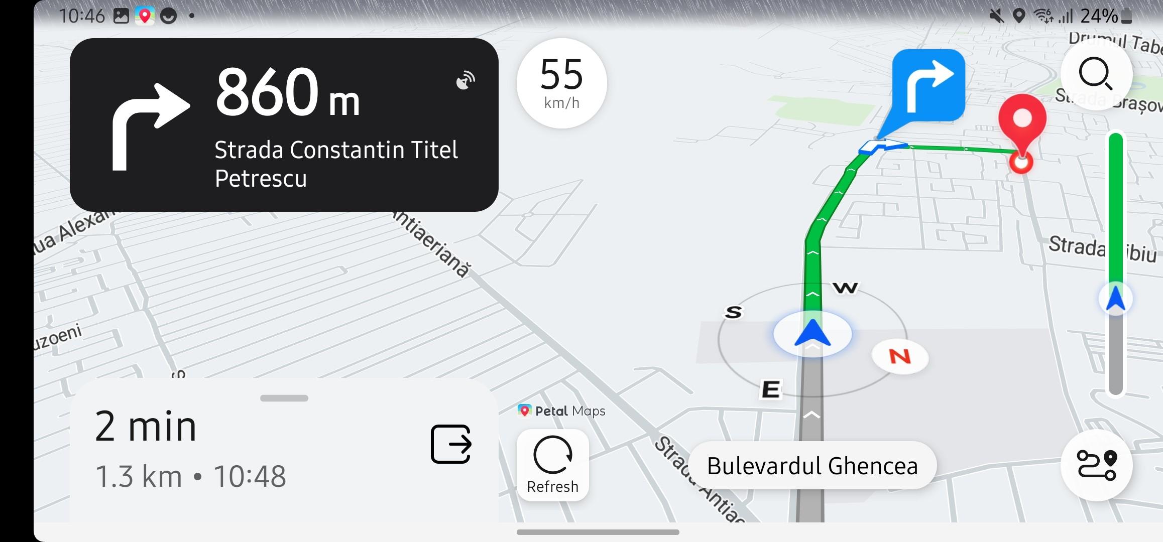 App de mapas para móvil