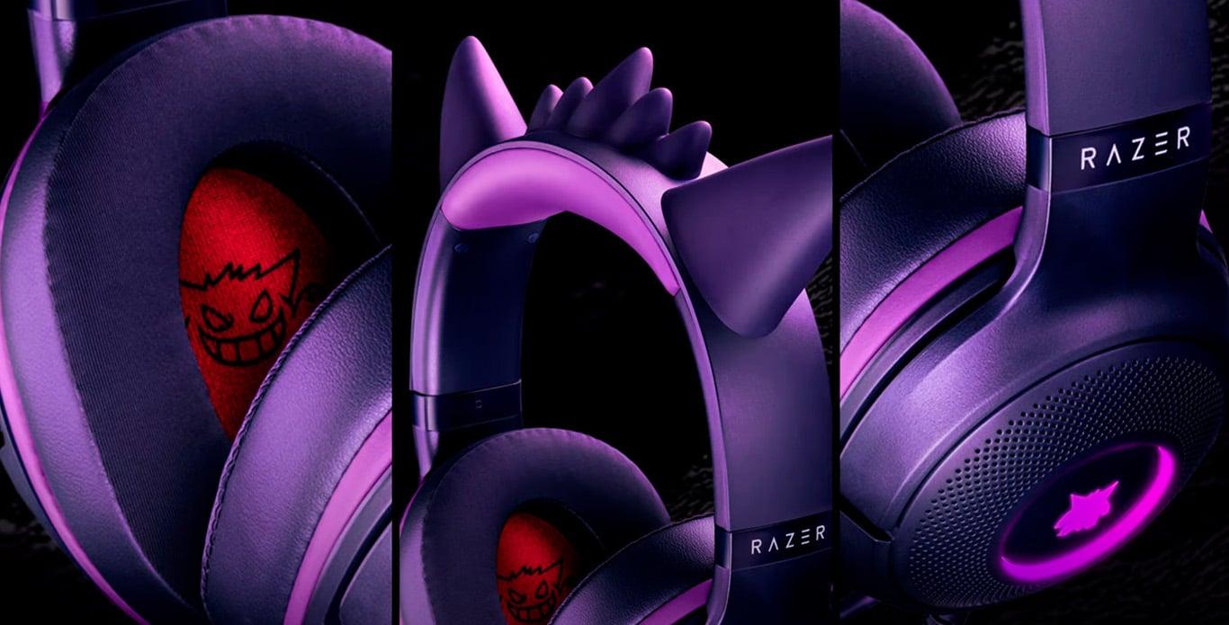 Detalle de los Kraken Kitty V2 Gengar