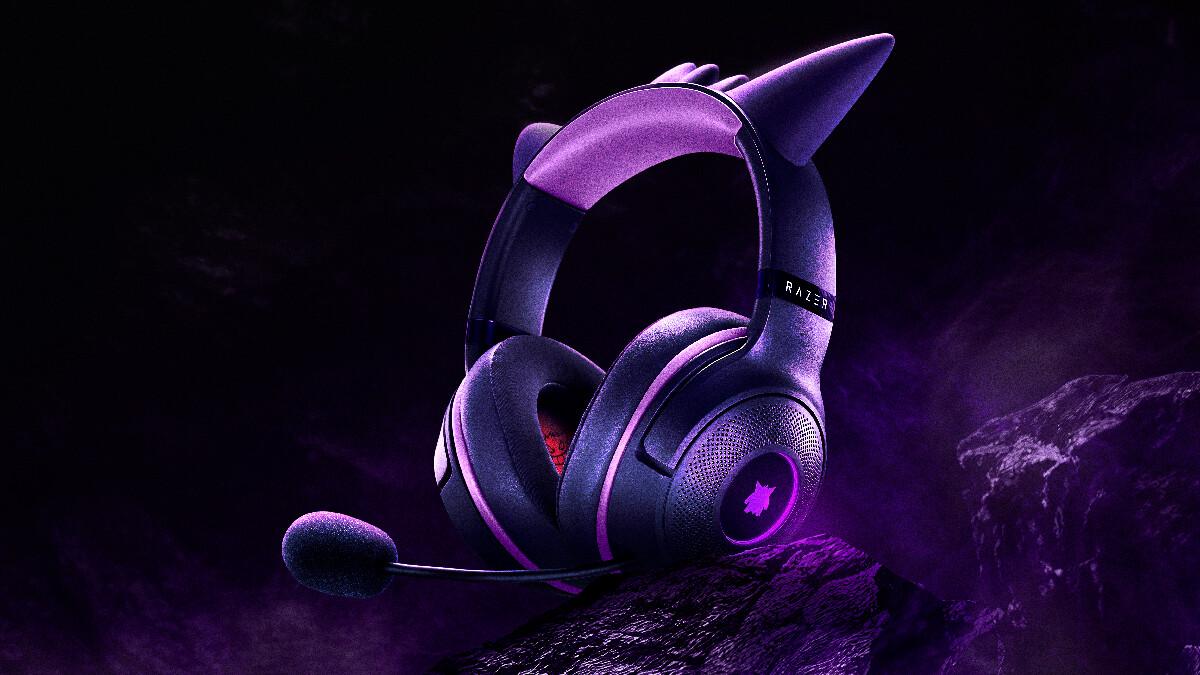 Auriculares Razer Gengar con iluminación RGB