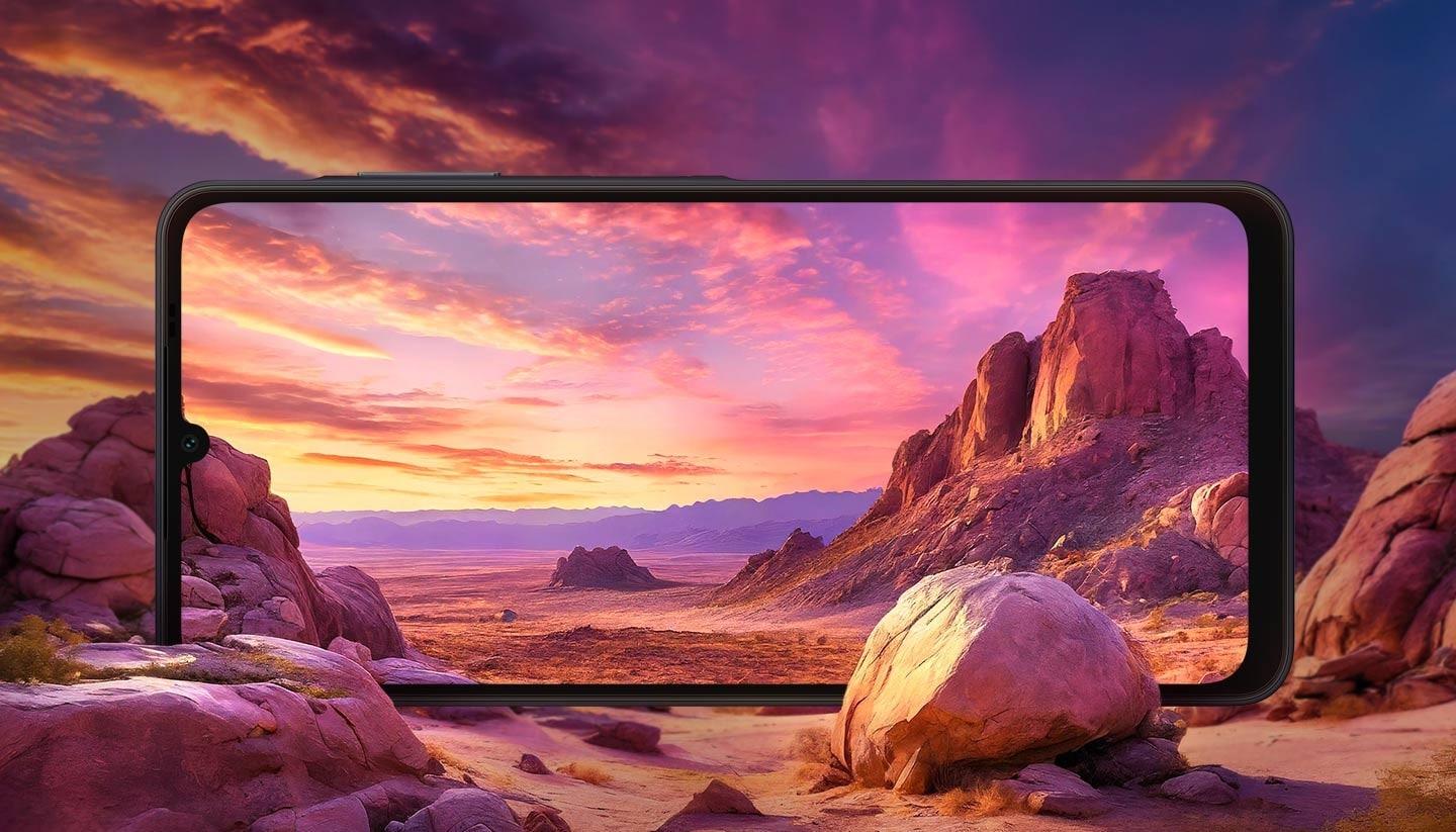 Diseño y pantalla del Samsung Galaxy A07