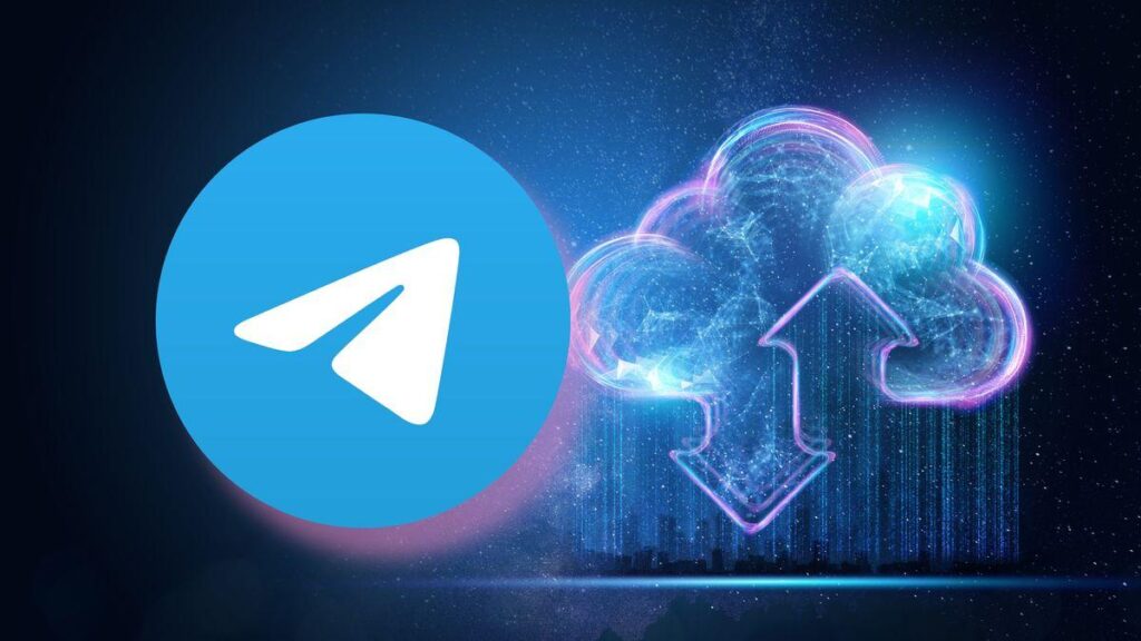 usar telegram como nube personal