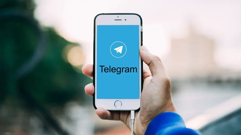 usar telegram como nube personal