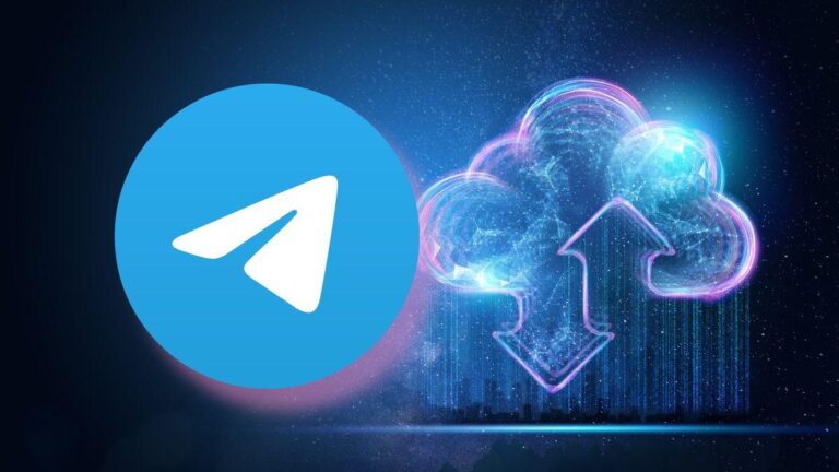 usar telegram como nube personal
