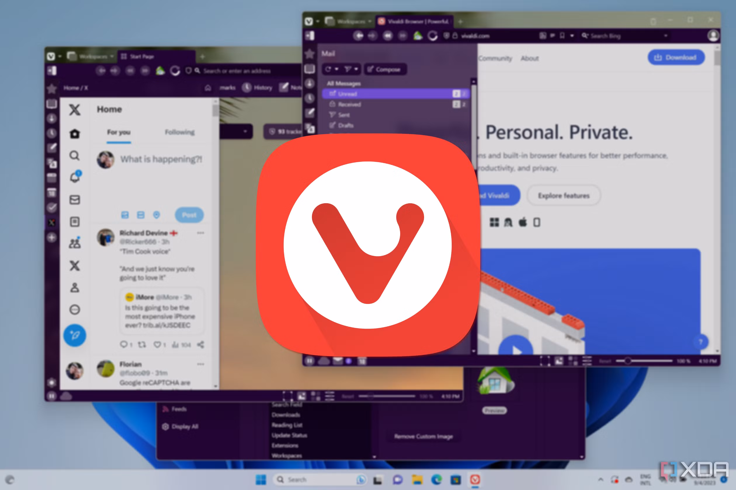 alternativas a Arc Browser: Vivaldi