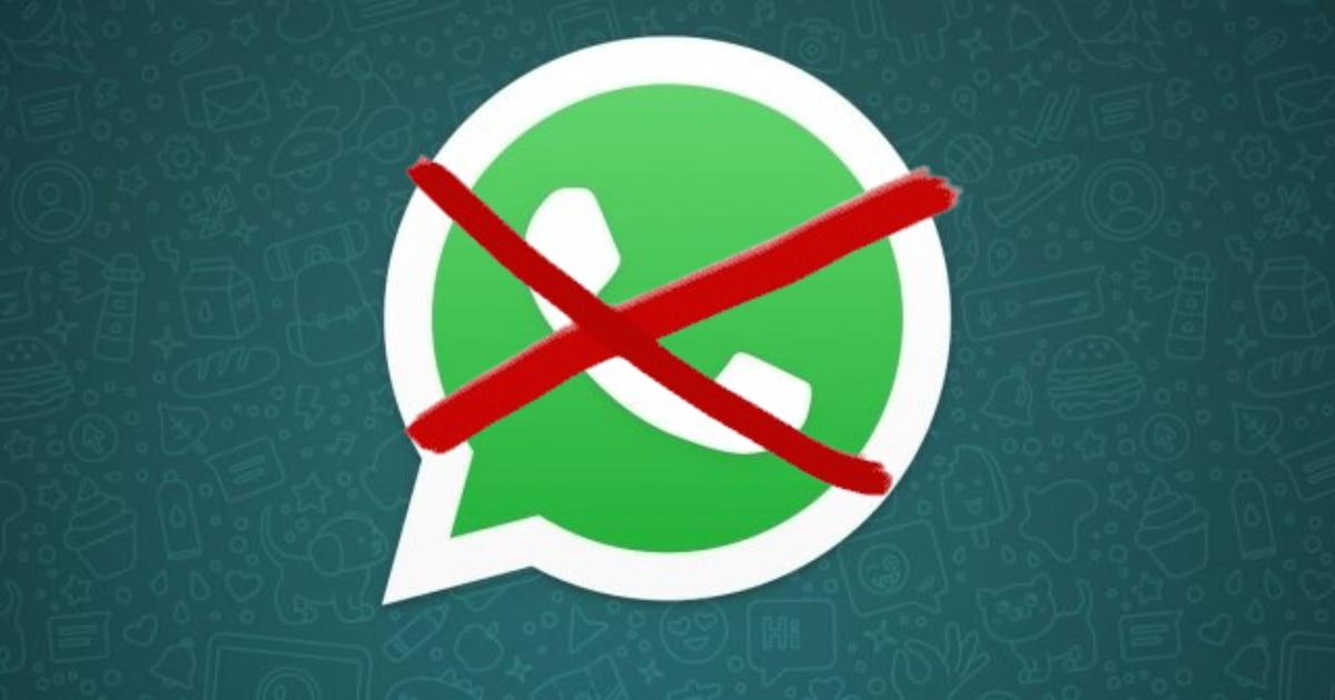 Dispositivos sin WhatsApp en agosto