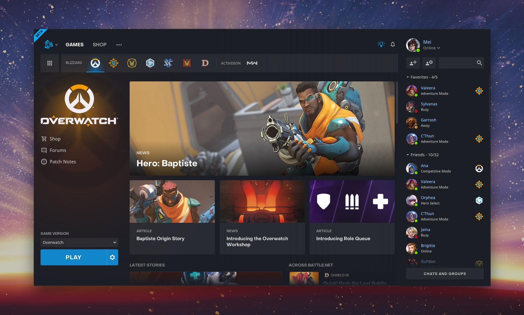 Soluciones pantalla en blanco Battle.net