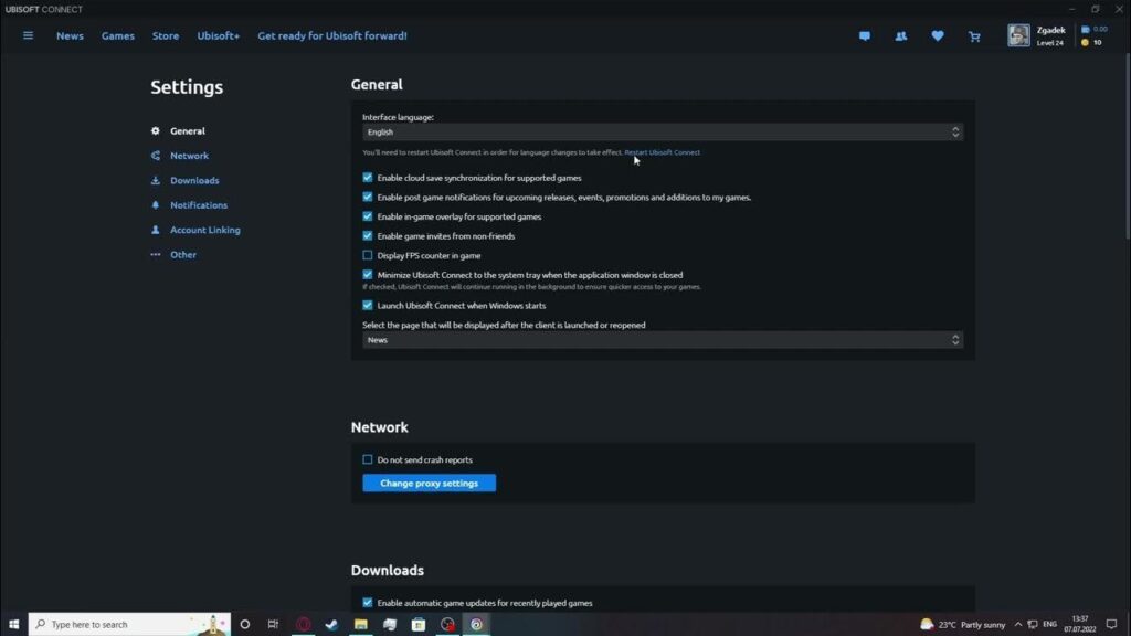 Cómo desactivar el inicio automático de Ubisoft Connect