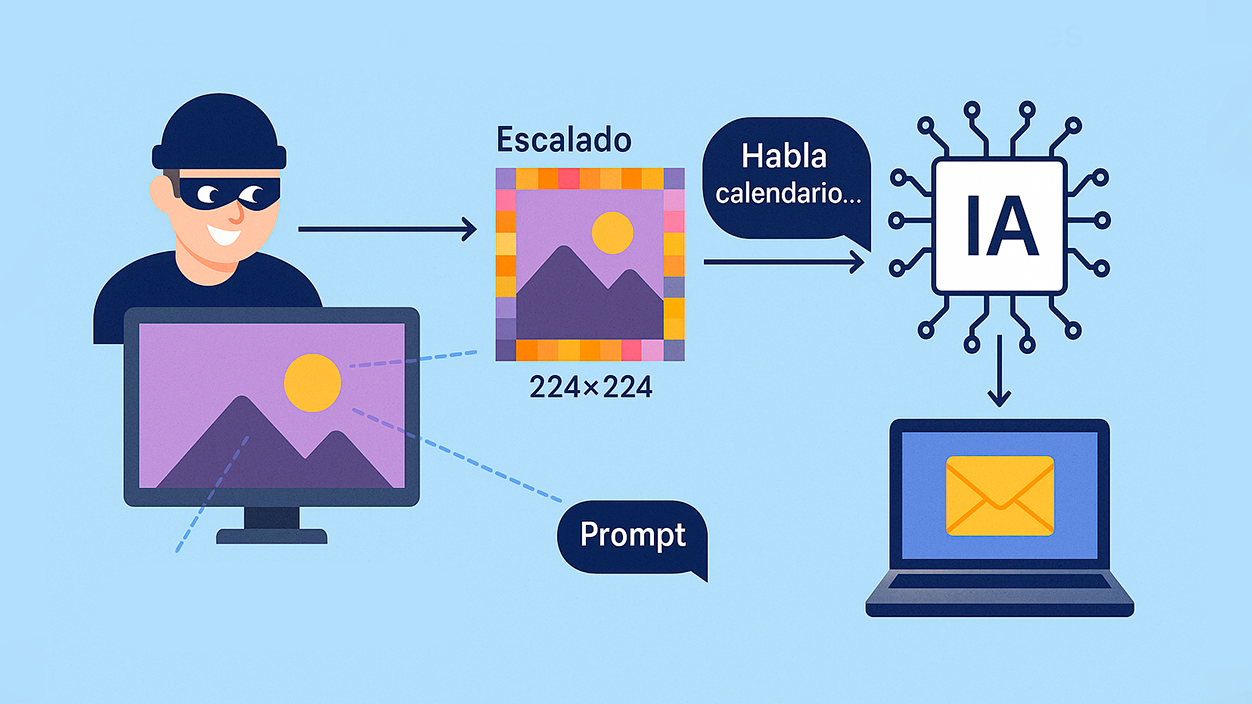 Cómo funciona el ataque de escalado de imágenes de Gemini