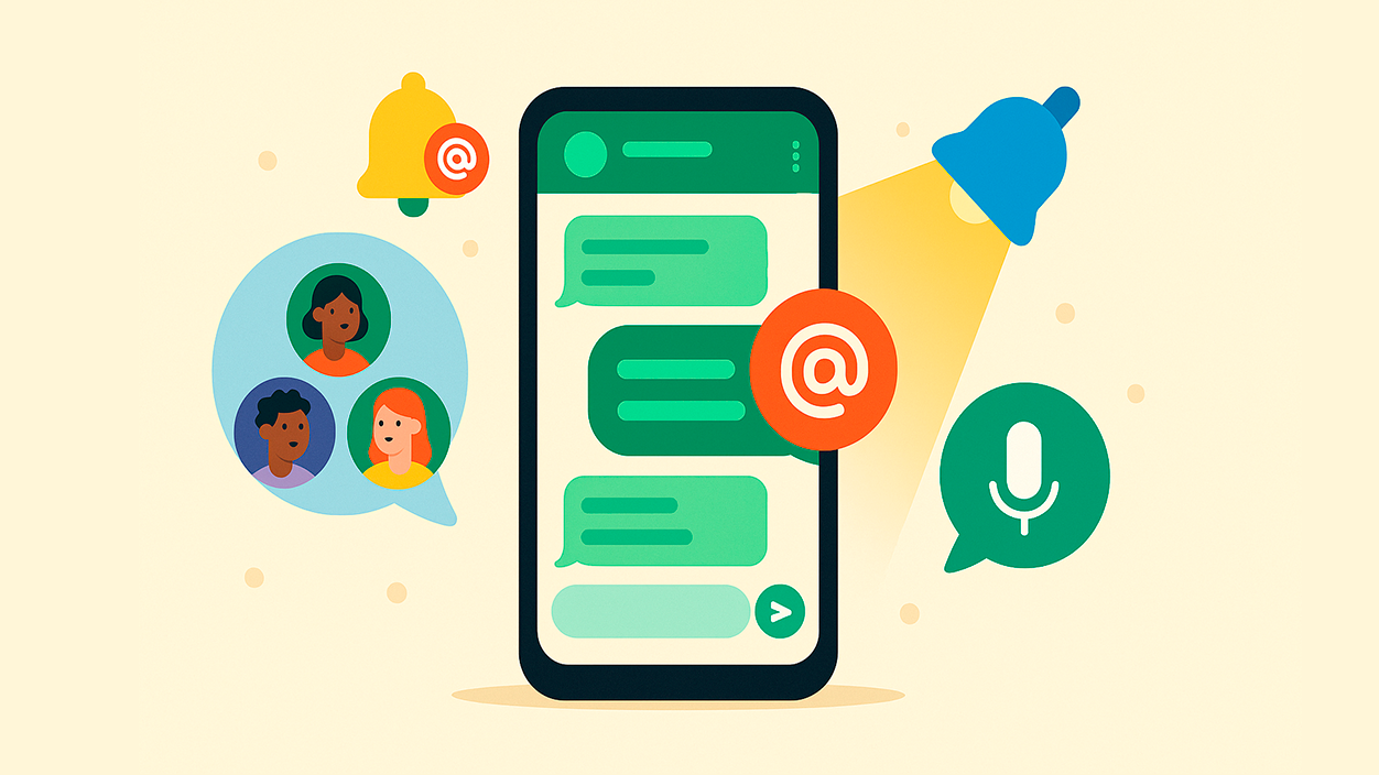 Cómo mencionar a todos en WhatsApp