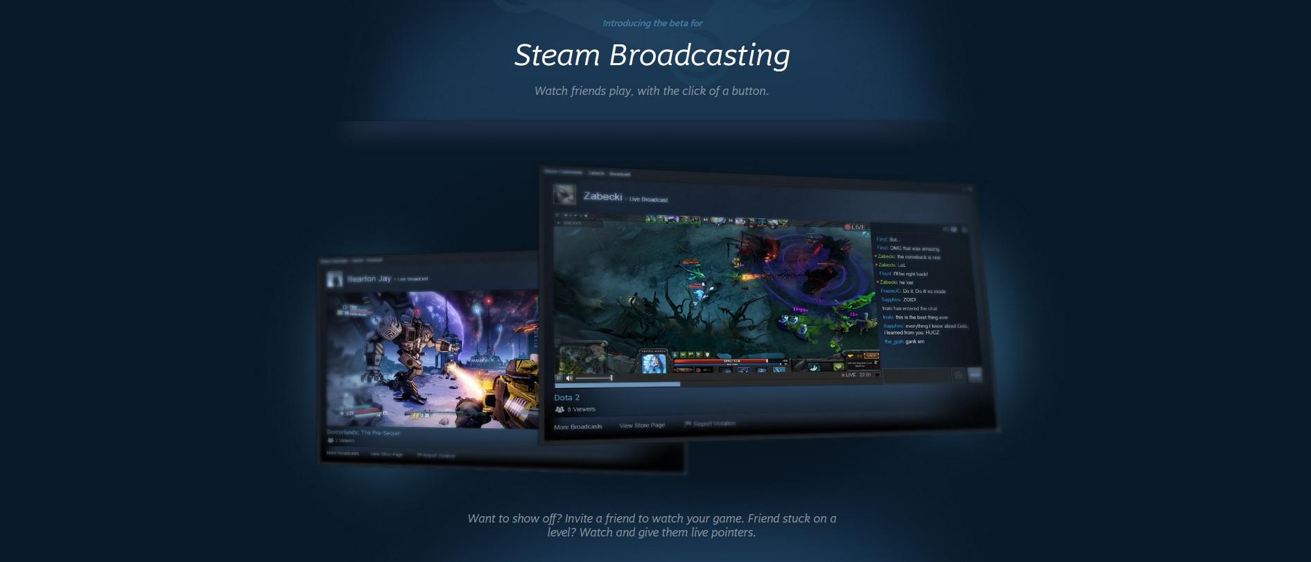 Preparativos para emitir en Steam