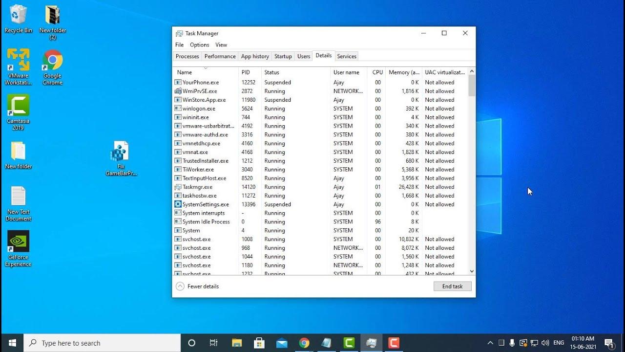 Ajustes y Registro de Windows