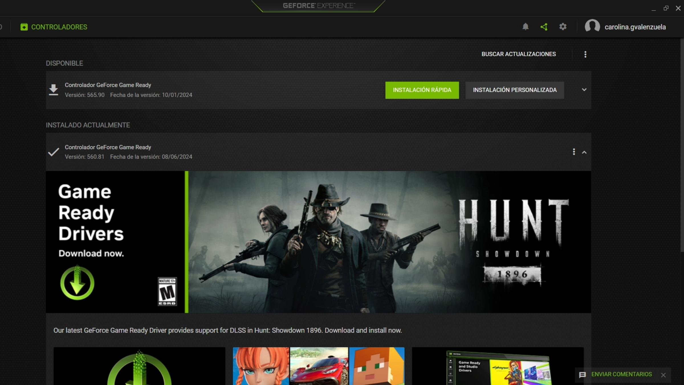 Reparar servicios de NVIDIA y telemetría