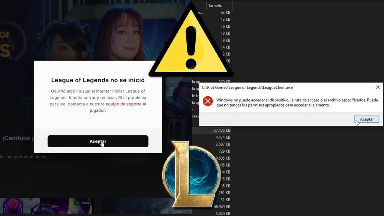 League of Legends no actualiza