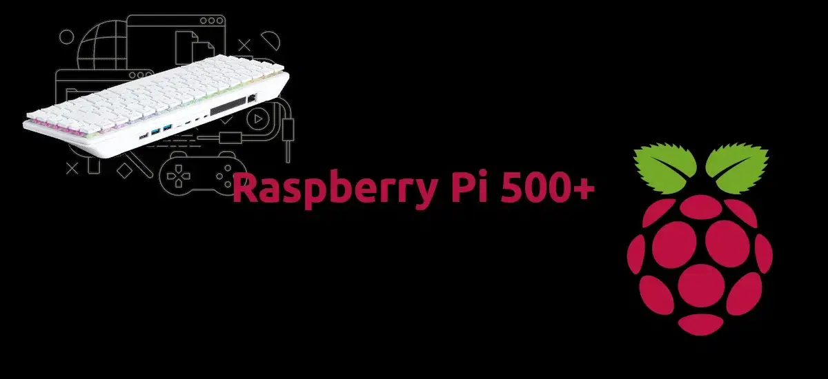 Ordenador en teclado Raspberry Pi 500+