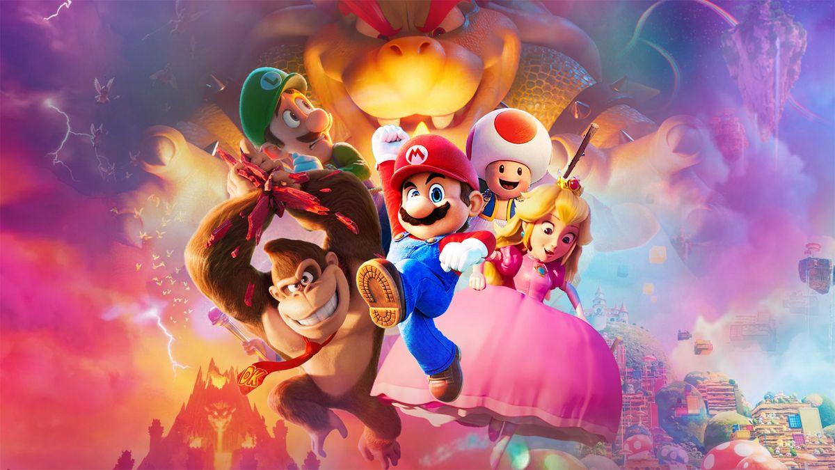Arte general de Super Mario Galaxy La Película