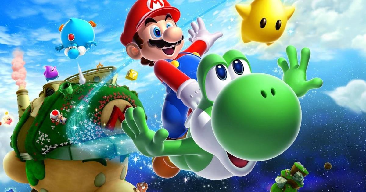 Imagen genérica de la película de Mario en el espacio