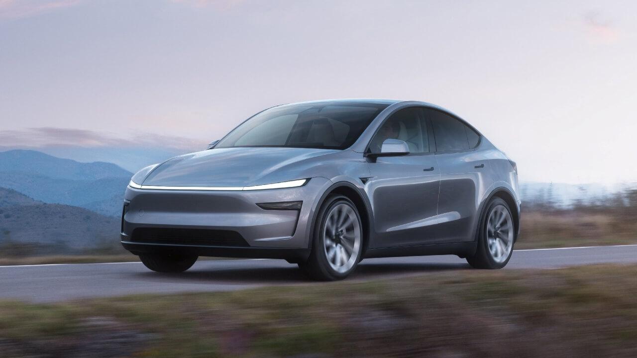 Detalle de tiradores enrasados de Tesla