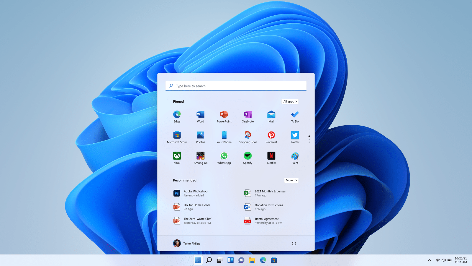 Fondo animado en Windows