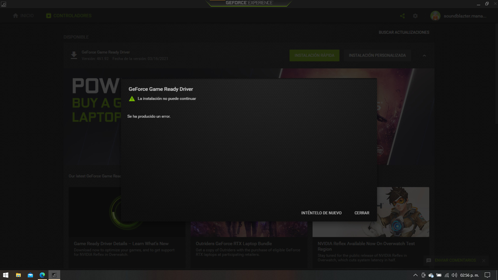 Guía para arreglar drivers NVIDIA