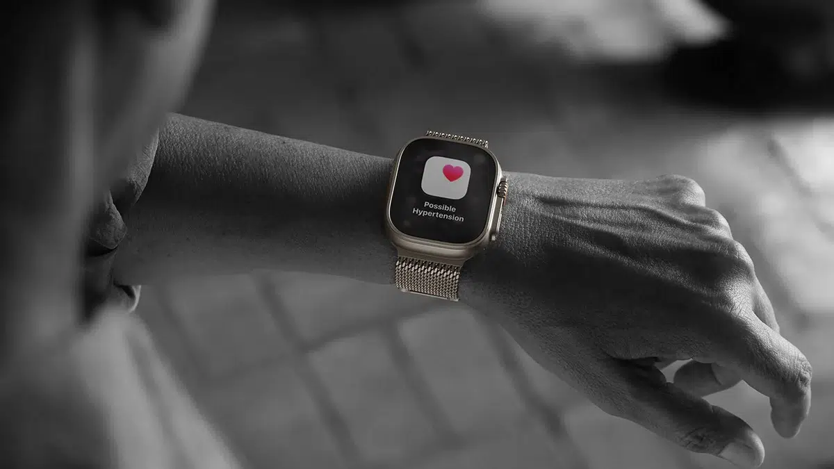 alertas de hipertensión en Apple Watch