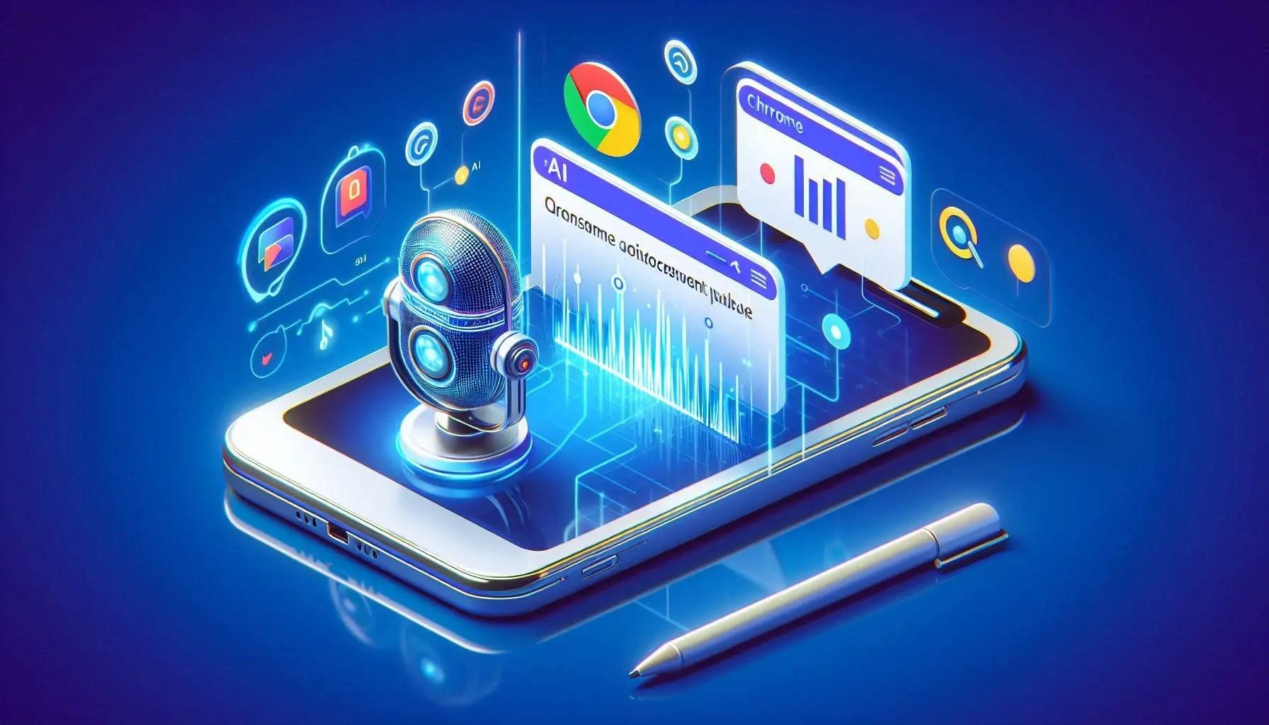 Modo podcast con IA en Chrome Android