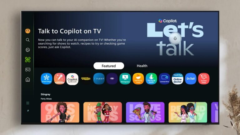 copilot samsung tv