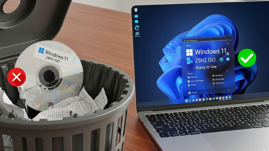 descargar la ISO oficial de Windows 11 25H2