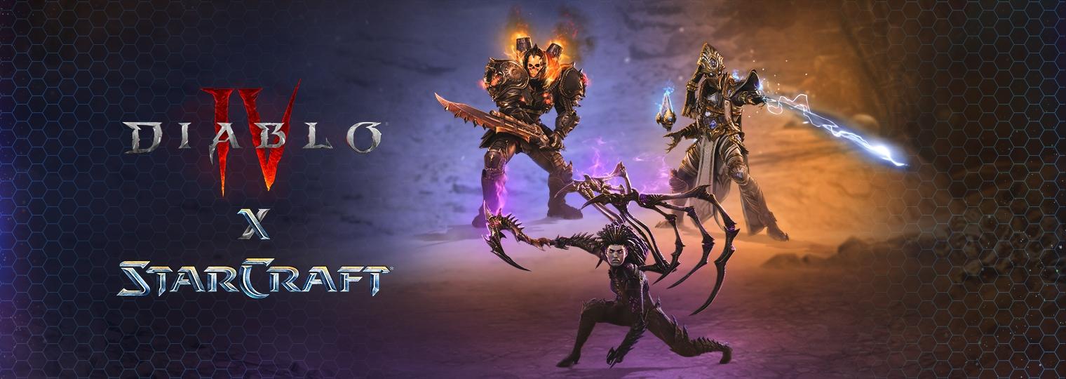 StarCraft y Diablo 4 crossover