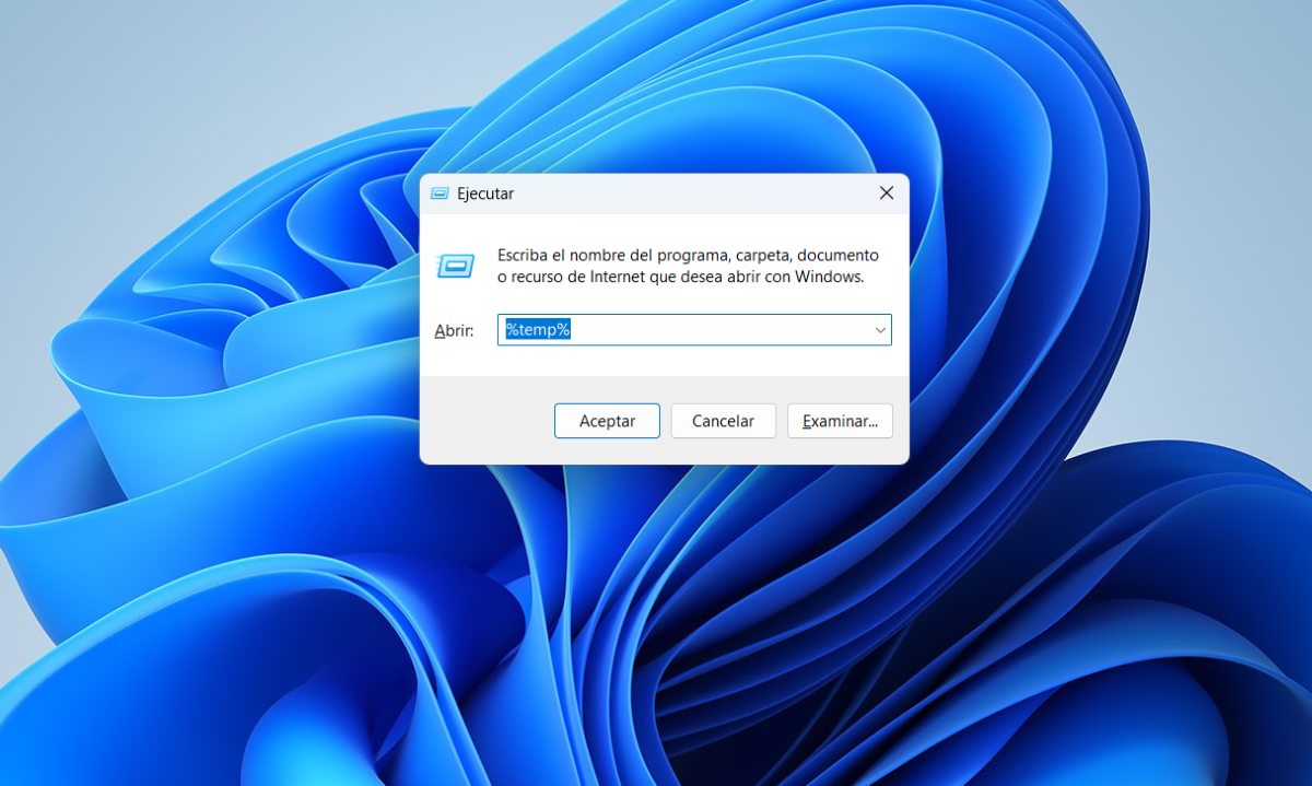 Borrar los archivos temporales
