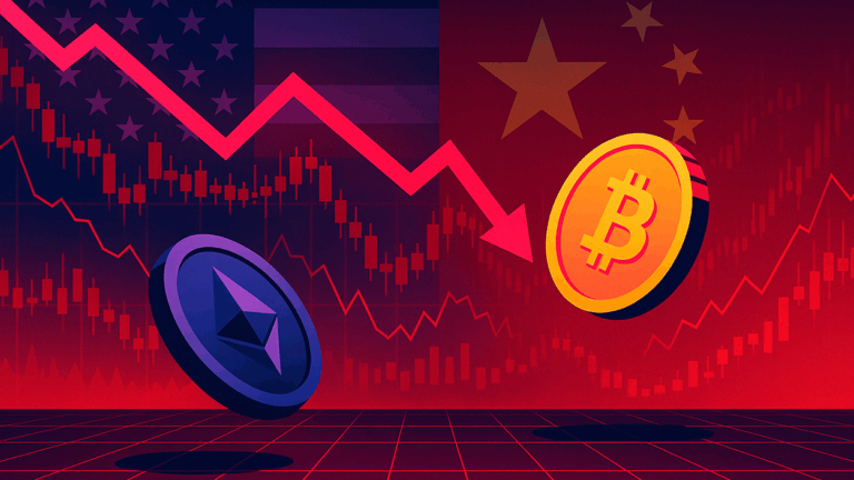 Caida Bitcoin tarifas eeuu china