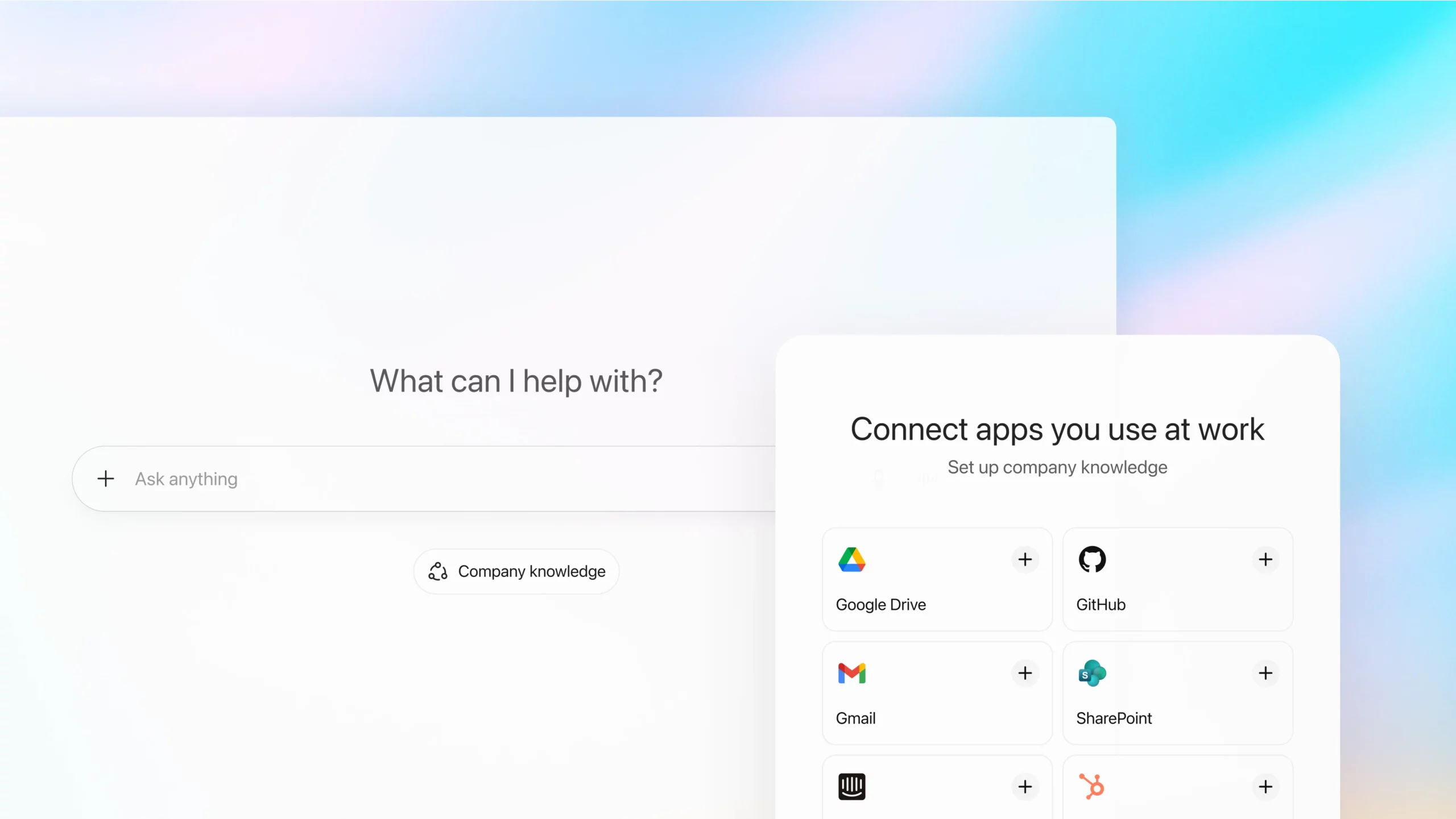 ChatGPT Company Knowledge