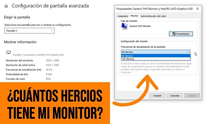 Cómo evitar que Windows cambie la frecuencia de refresco de tu monitor