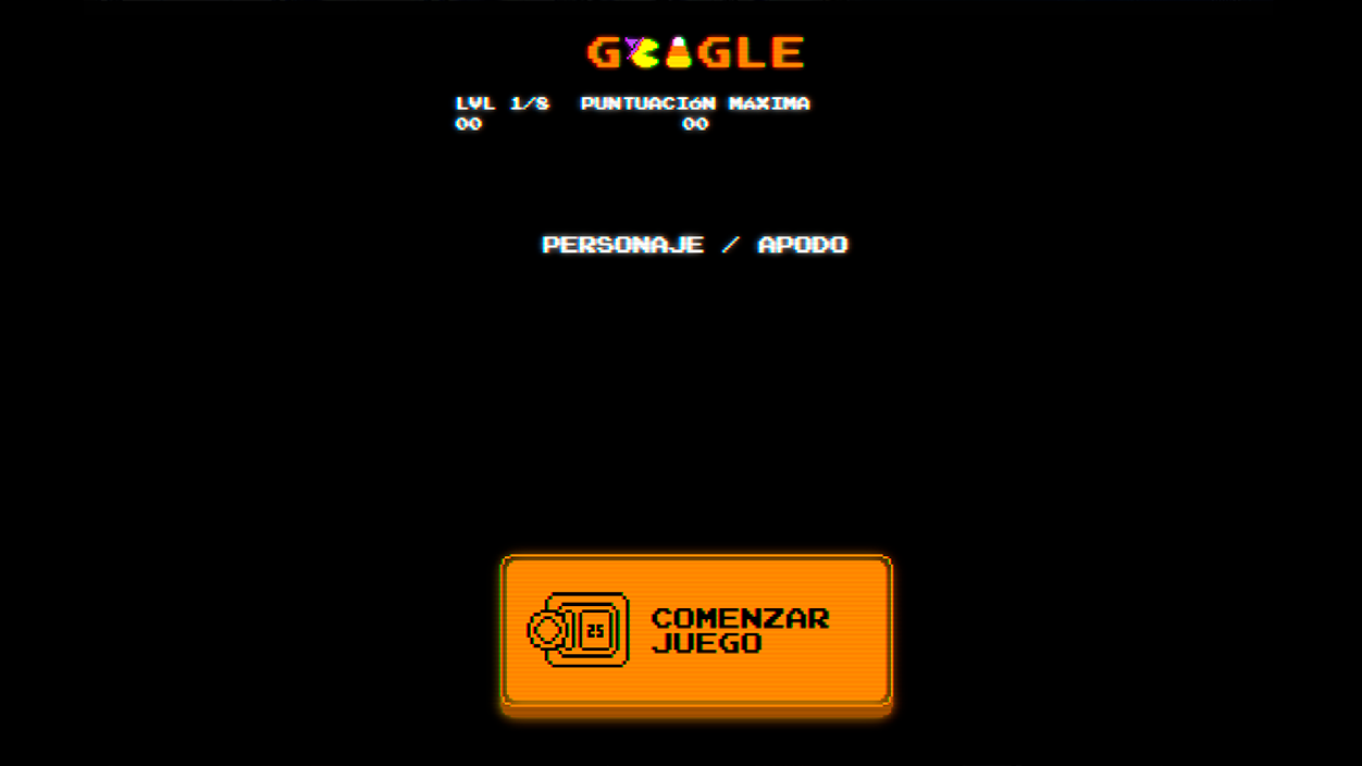 Como jugar al doodle de pacman en google