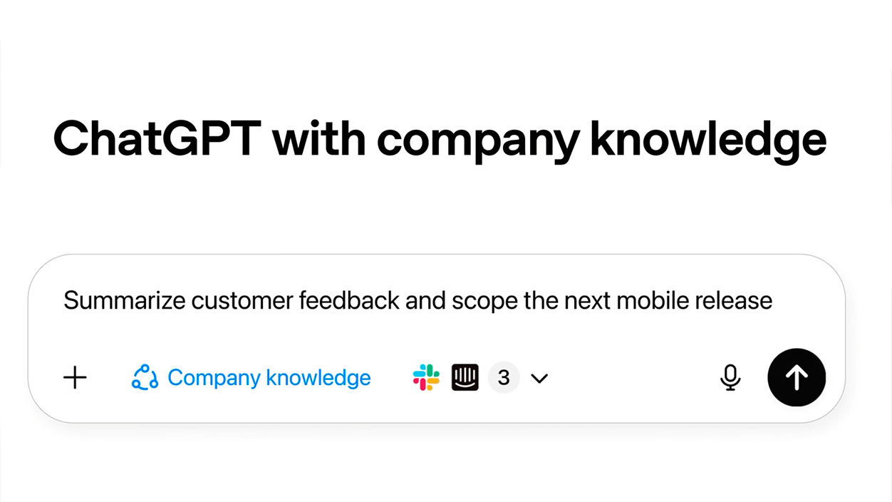 Company Knowledge en chatgpt