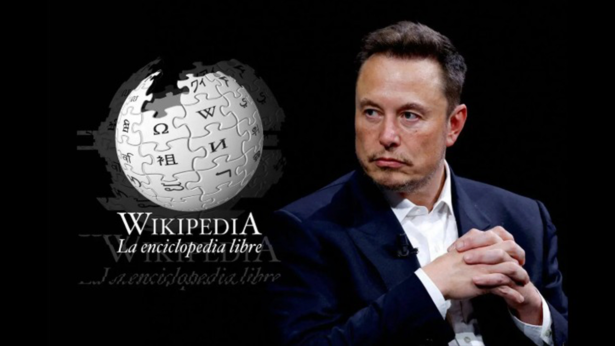 Elon Musk quiere deshacerse de la wikipedia